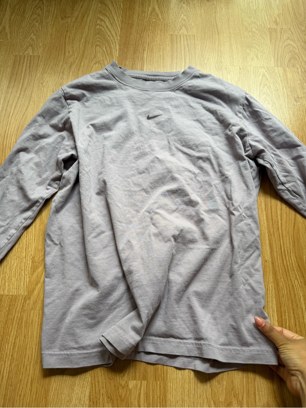 Nike Long Sleeve Crew - Small Swoosh